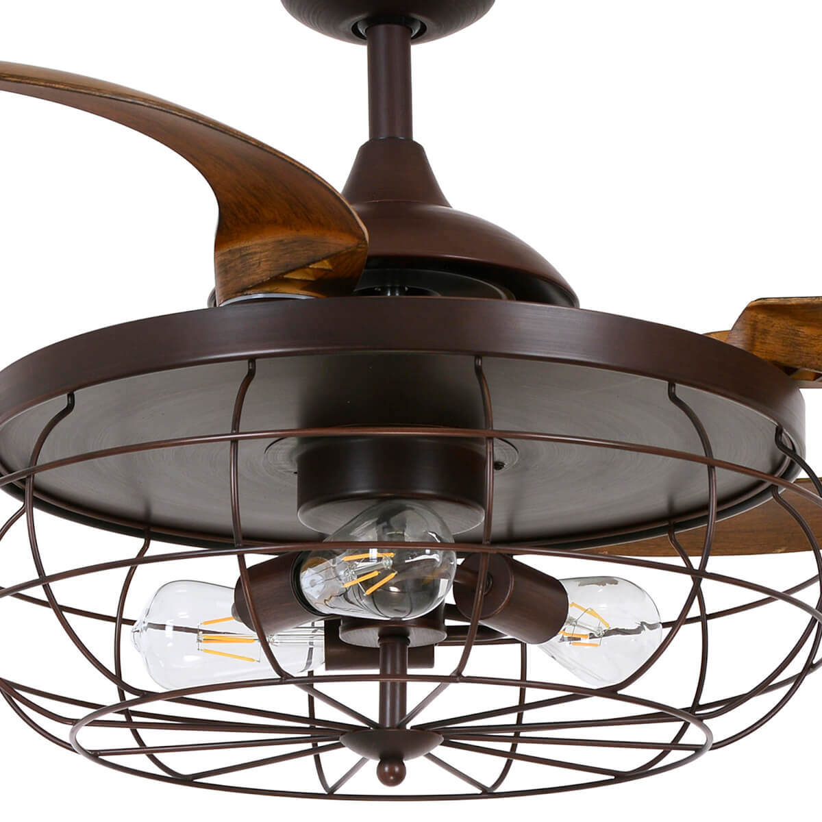 Industri Deckenventilator mit Licht