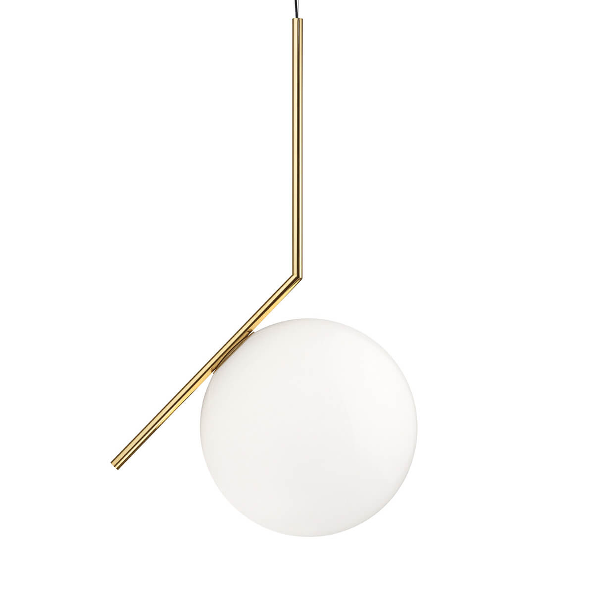 Flos IC S3 Pendelleuchte, 24 Karat Gold