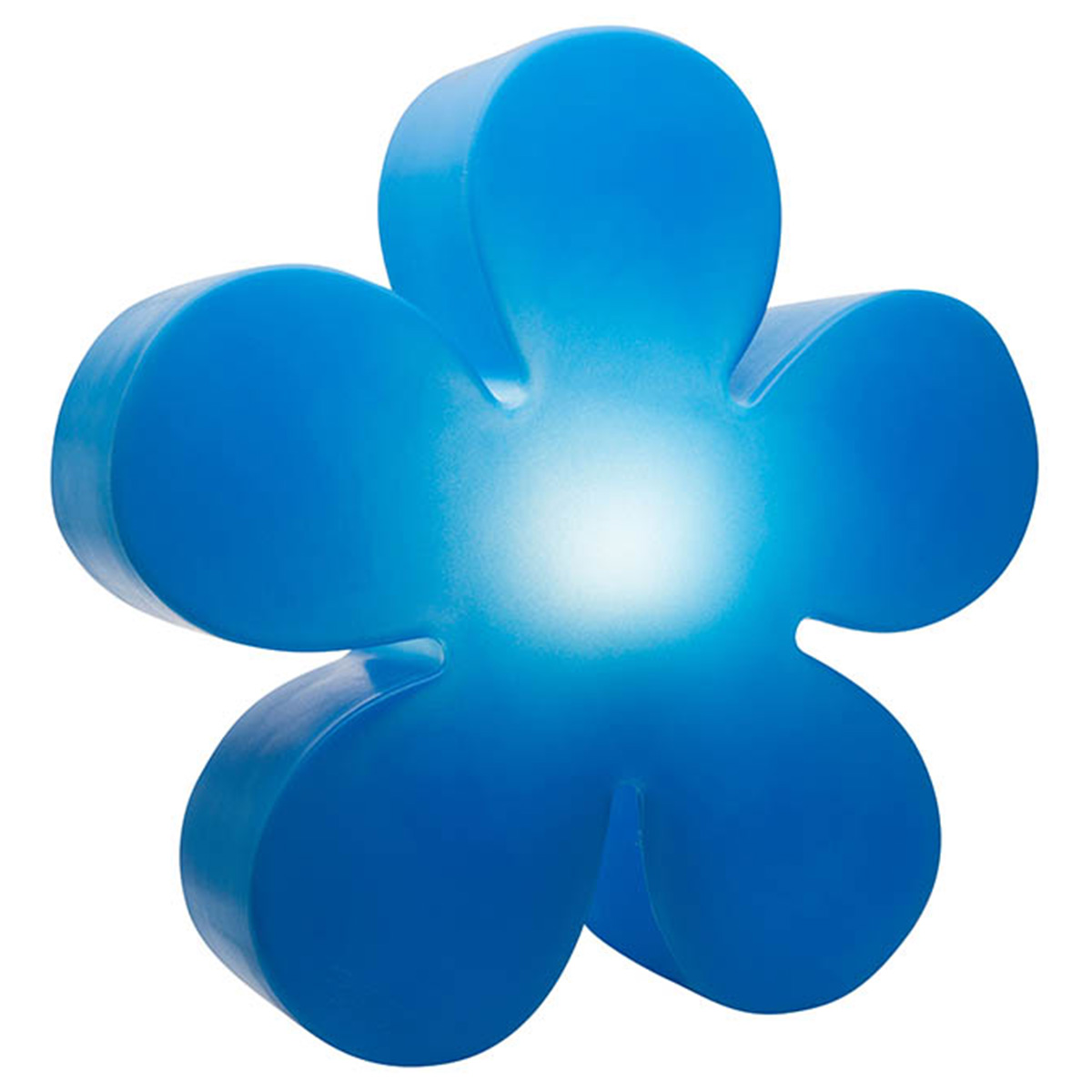 8 seasons design Shining Flower Solar- / Dekoleuchte, Ø: 40 cm, blau