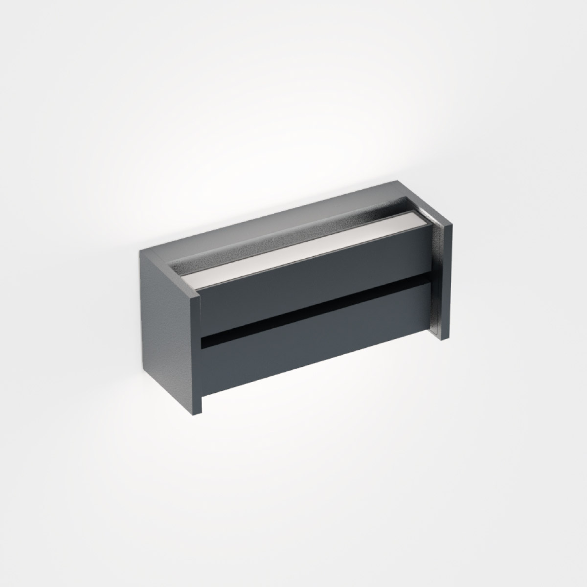 IP44.DE Slat LED Wand- / Deckenleuchte, anthracite (anthrazit)