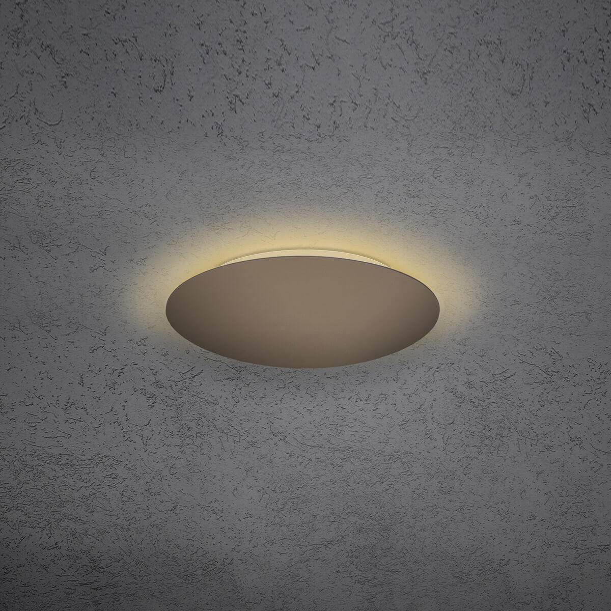 Escale Blade LED Wand- / Deckenleuchte, Ø: 34 cm, mit Casambi-Modul, Bronze eloxiert