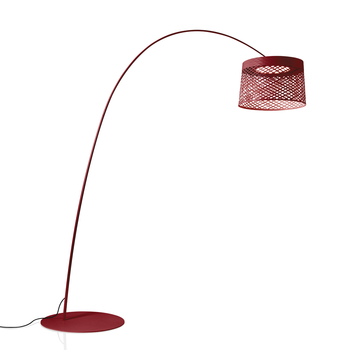 Foscarini Twiggy Grid LED Terra Outdoor, carminio (karminrot)