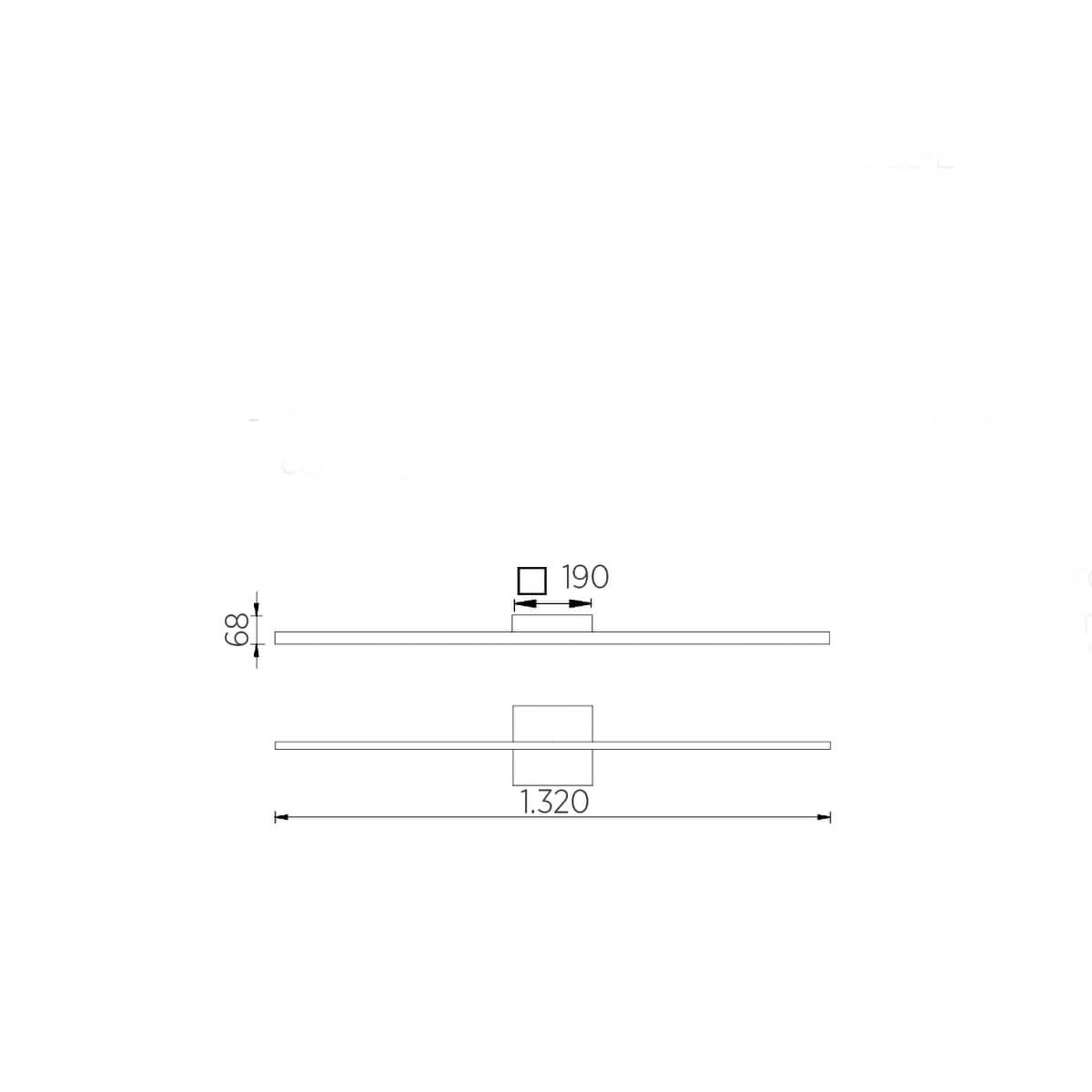 Nuri-1 LED Deckenleuchte