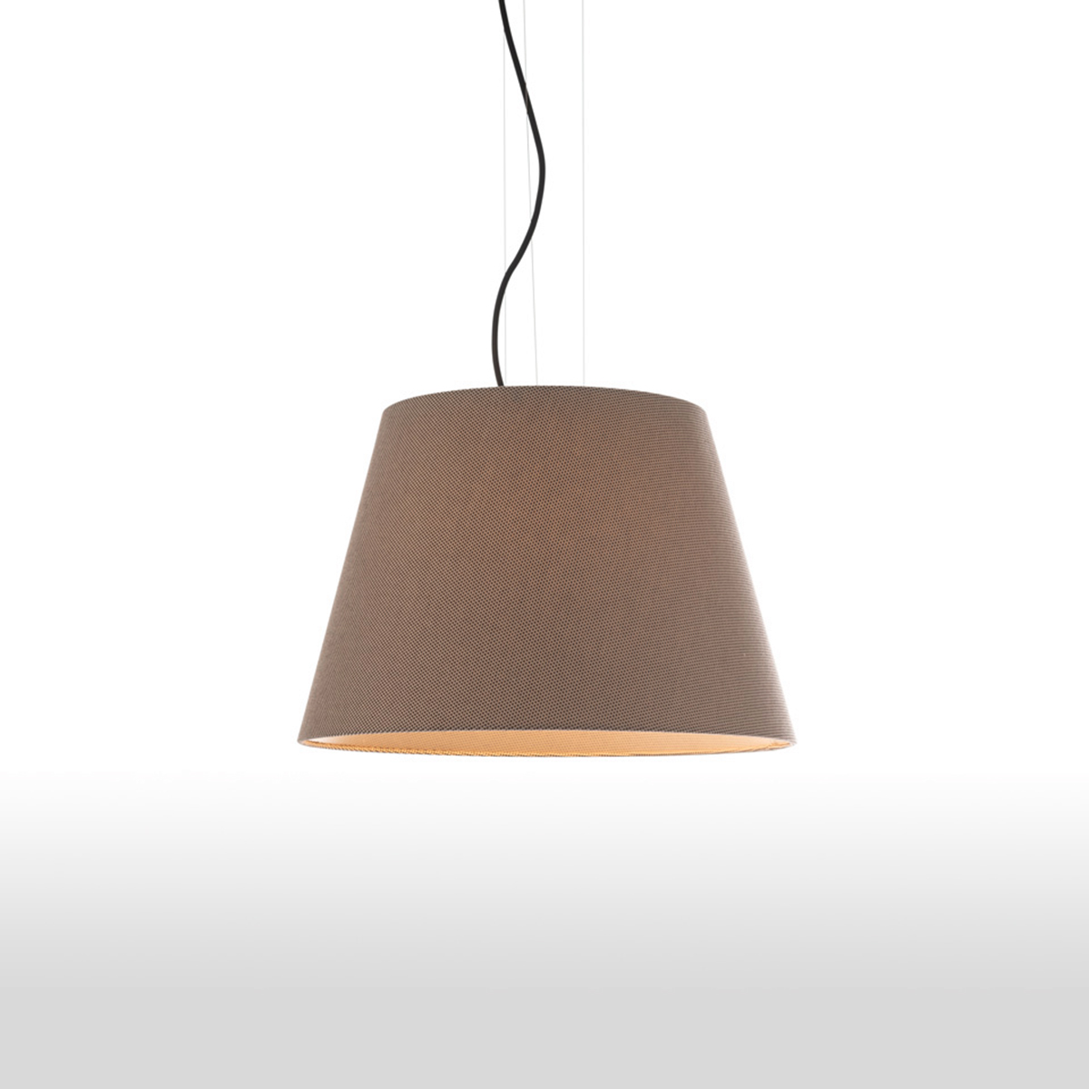 Artemide Tolomeo Paralume Outdoor LED Sospensione, Schirm: tortora (hellbraun)