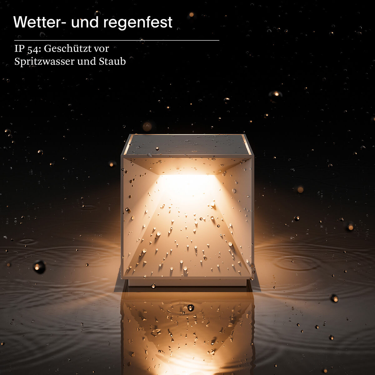 Sigor Nutalis LED Akkuleuchte, schneeweiß