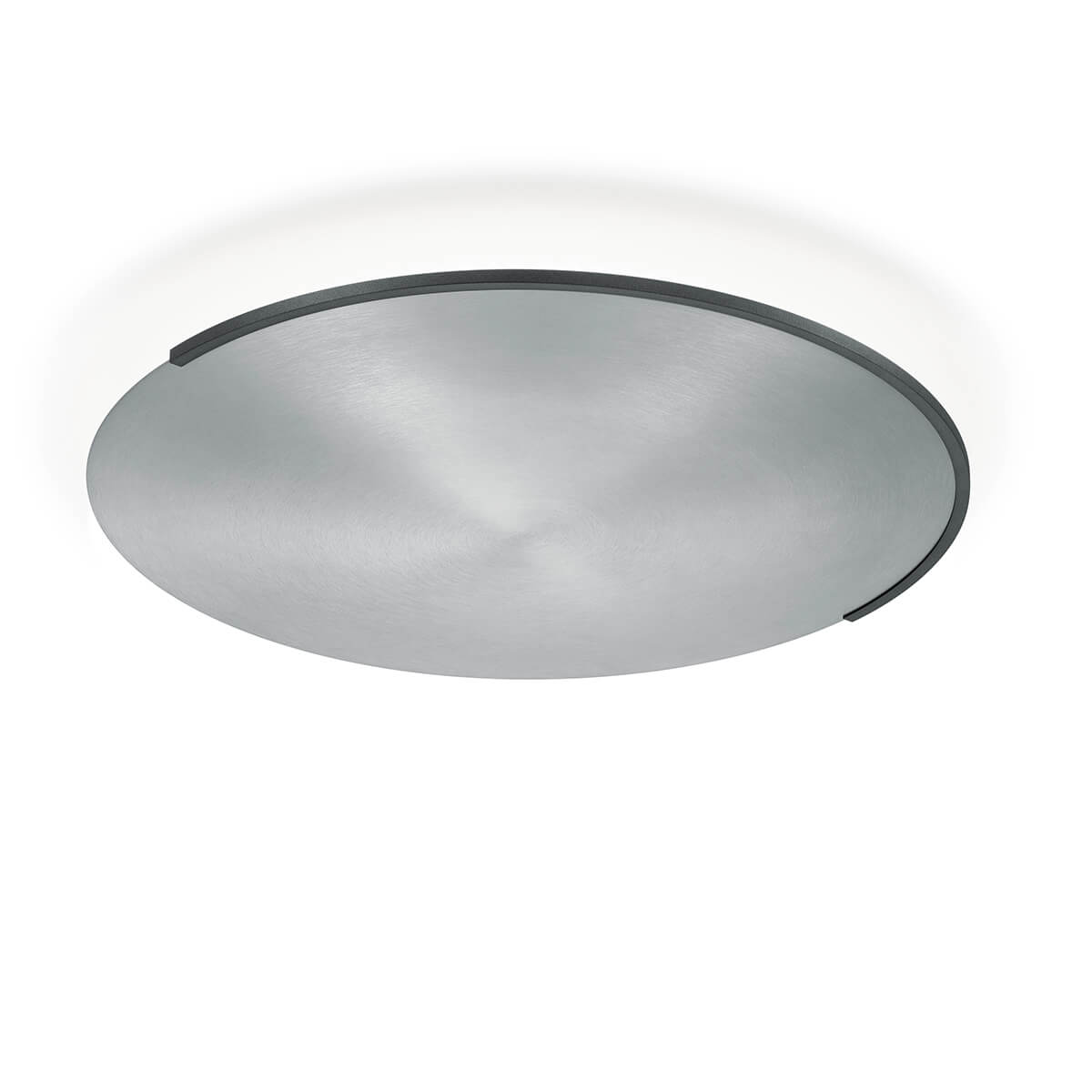Knapstein Astra-C-60 LED Wand- / Deckenleuchte, mit Casambi, mattnickel / schwarz metallic