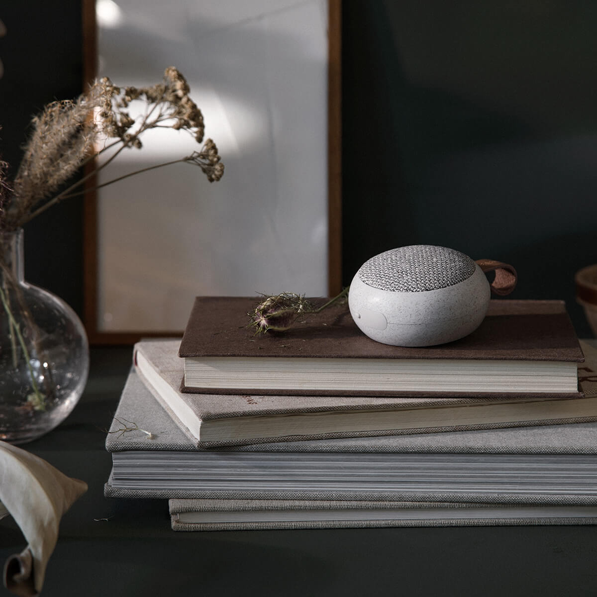 Kreafunk aGO II CARE Bluetooth Lautsprecher, grau meliert