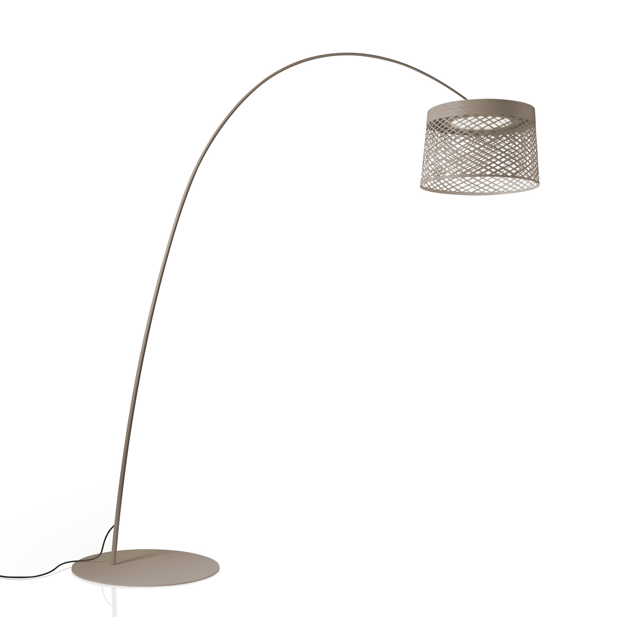 Foscarini Twiggy Grid LED Terra Outdoor, greige (graubeige)