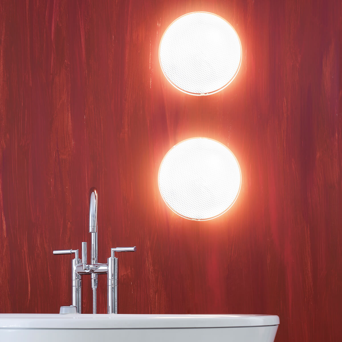 Belux O-Lite LED Wand- / Deckenleuchte, Acrylglas
