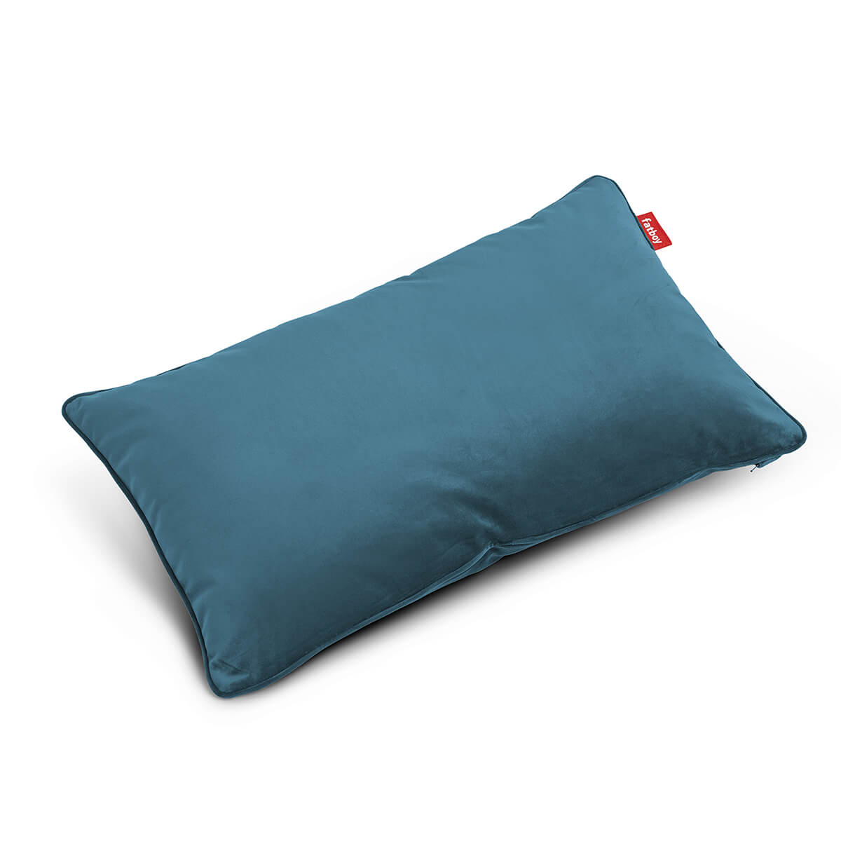 Fatboy King Pillow Velvet Kissen, Auslaufmodell, (recycled) cloud (blau)