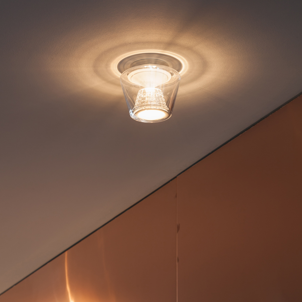 Serien.lighting Annex Small Deckenleuchte, klar / Kristallglas