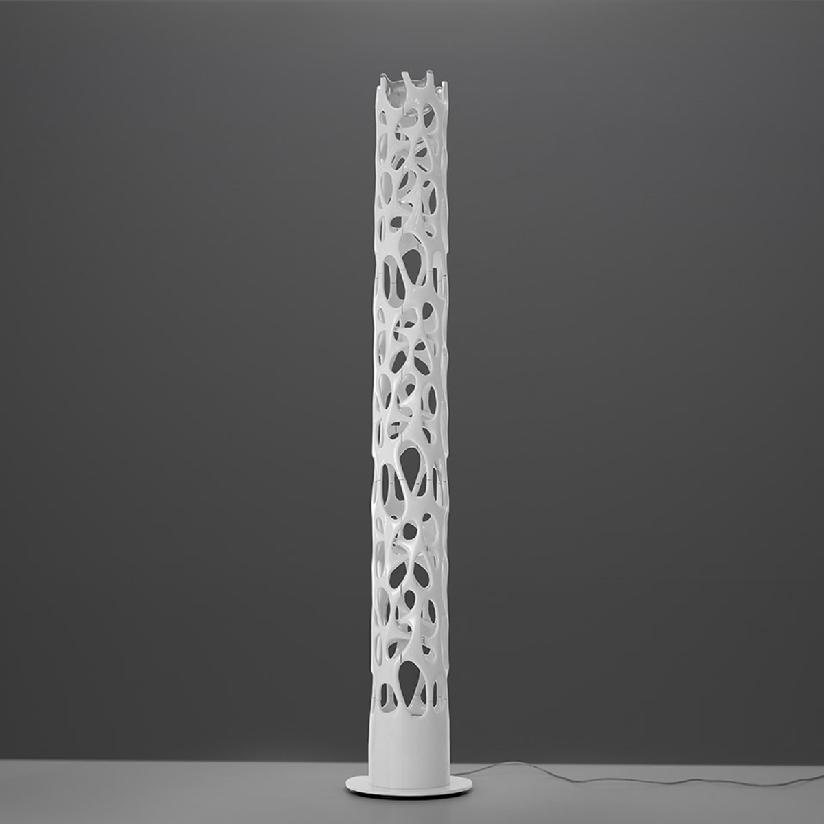 Artemide Design New Nature LED Terra, App-kompatibel, weiß glänzend, OFF