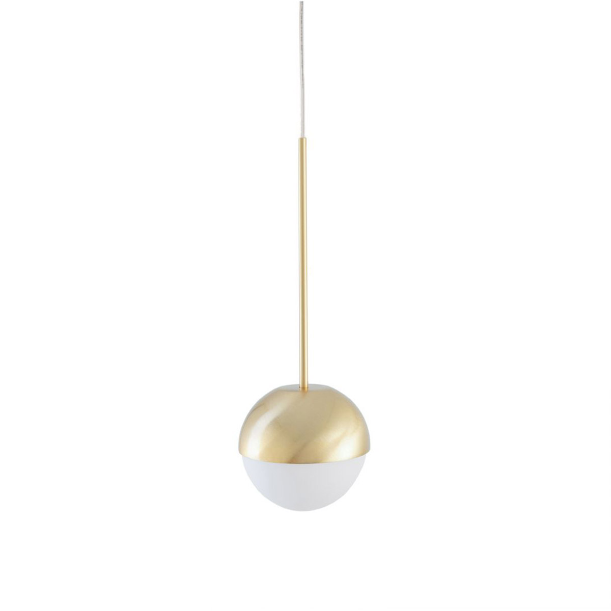 Fontana Arte Pallina Pendelleuchte, Gold
