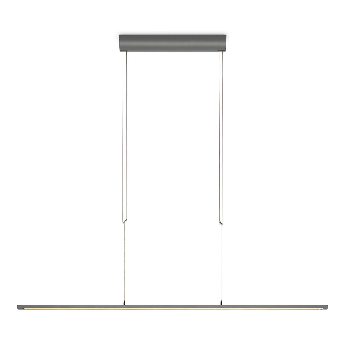 Oligo Lisgo Sky Straight LED Pendelleuchte, grau matt
