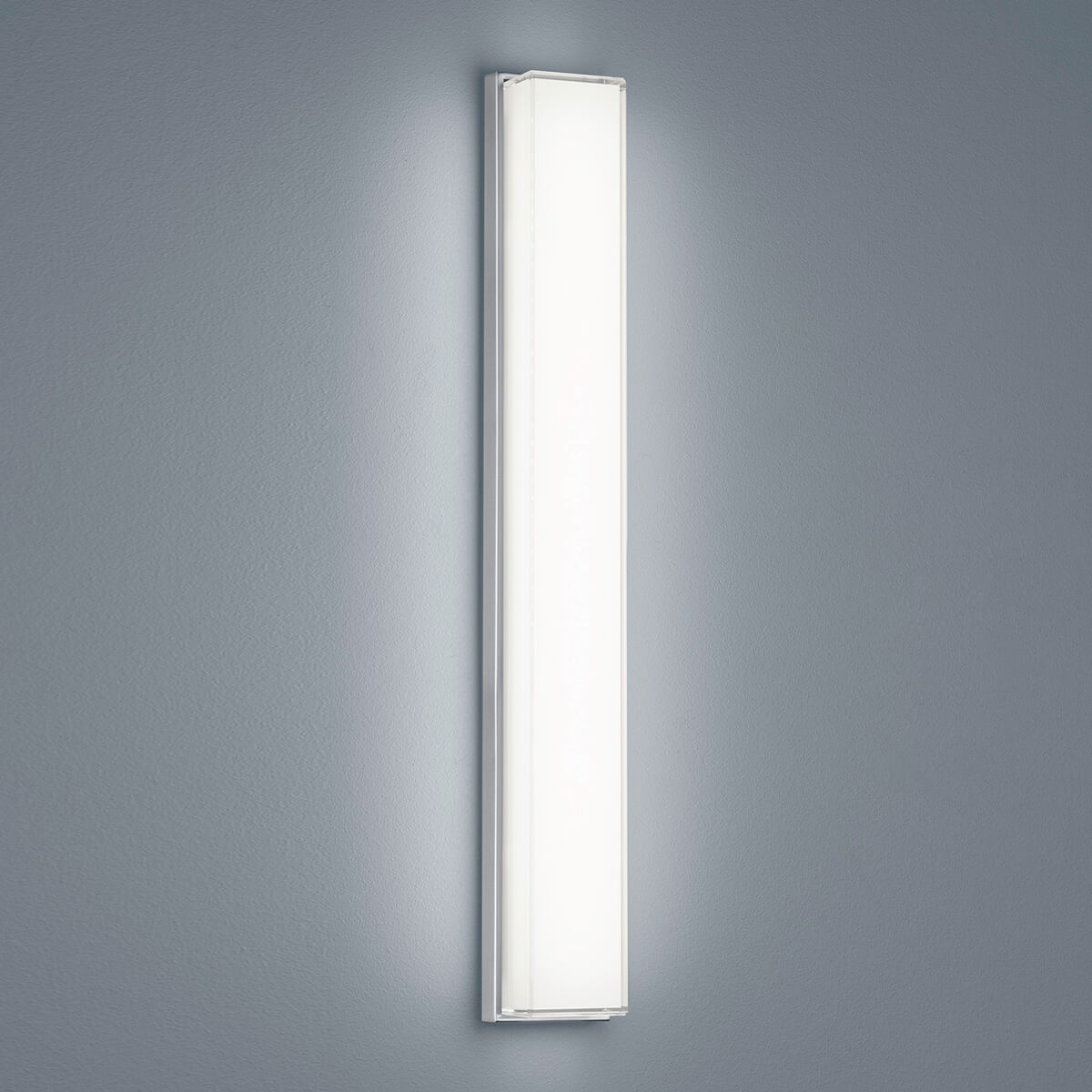 Helestra Cosi LED Wand- / Spiegelleuchte, Nickel matt, Höhe: 61 cm