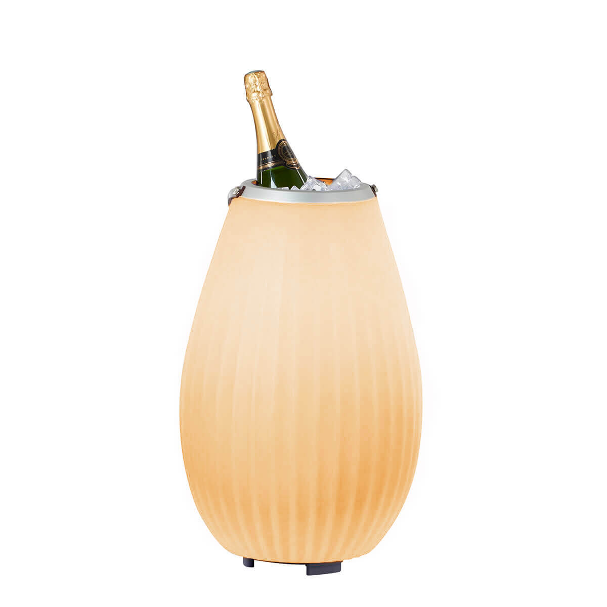 Joouls The Joouly LED Akkuleuchte, Bluetooth Lautsprecher & Weinkühler, medium, Höhe: 50 cm (Dekoration nicht inbegriffen)