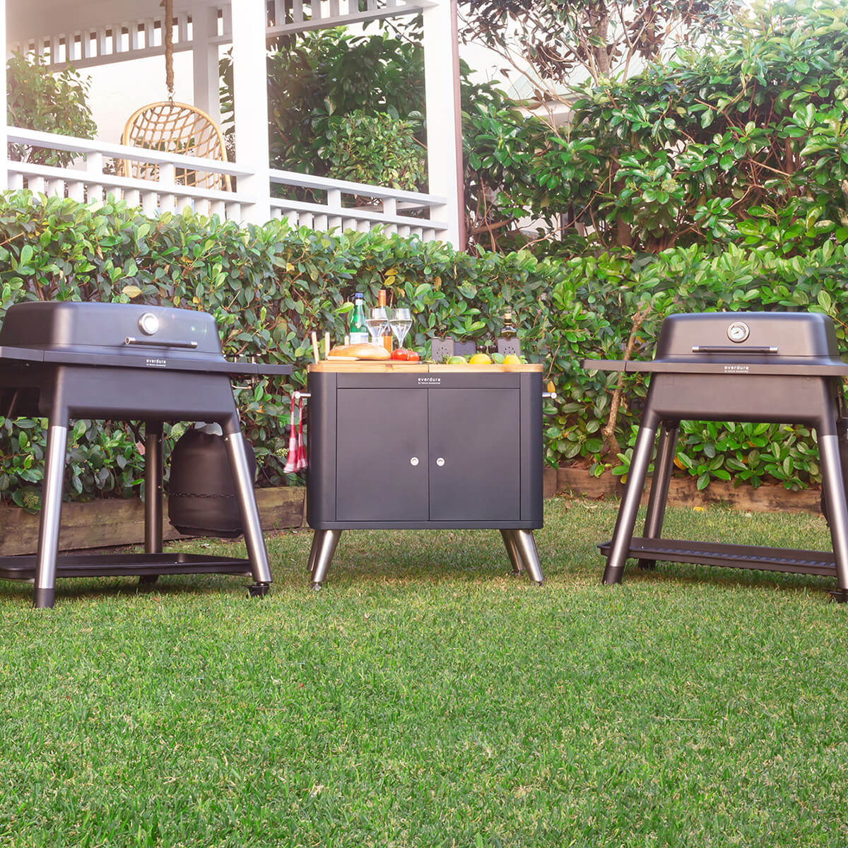 Everdure by Heston Blumenthal Mobile Outdoor Küche, graphit