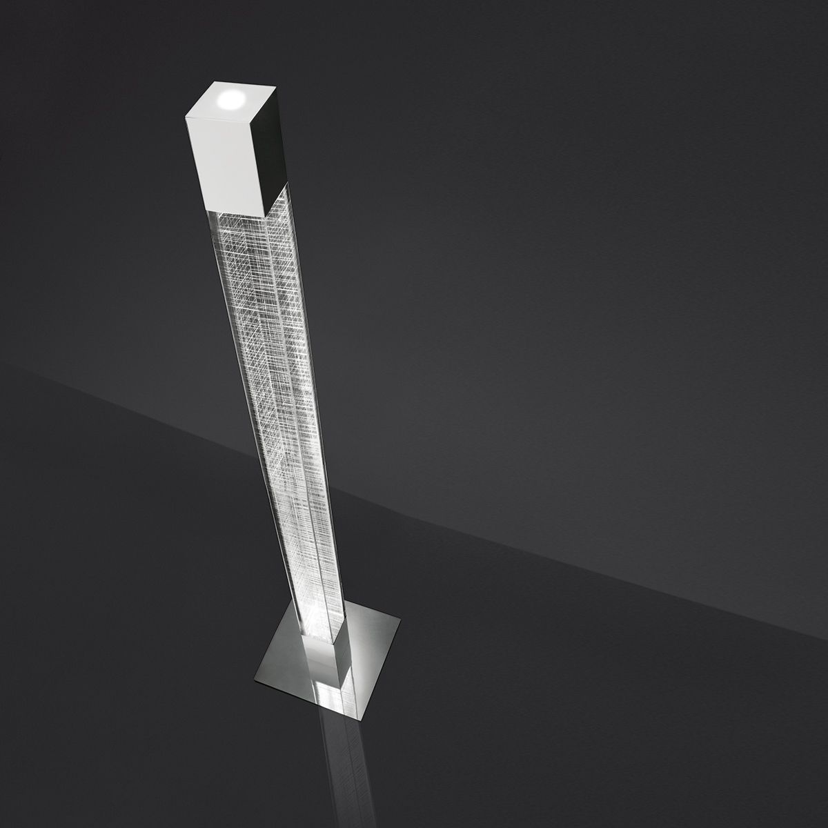 Artemide Design Mimesi LED Terra, App-kompatibel, Struktur transparent