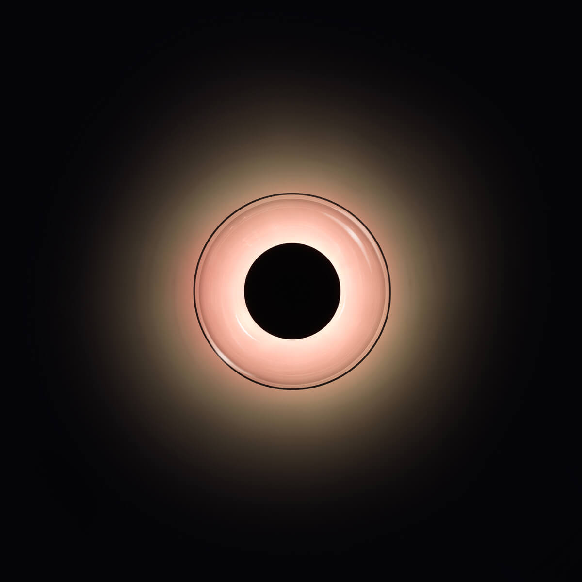 Marset Aura LED Wandleuchte, kupferrot