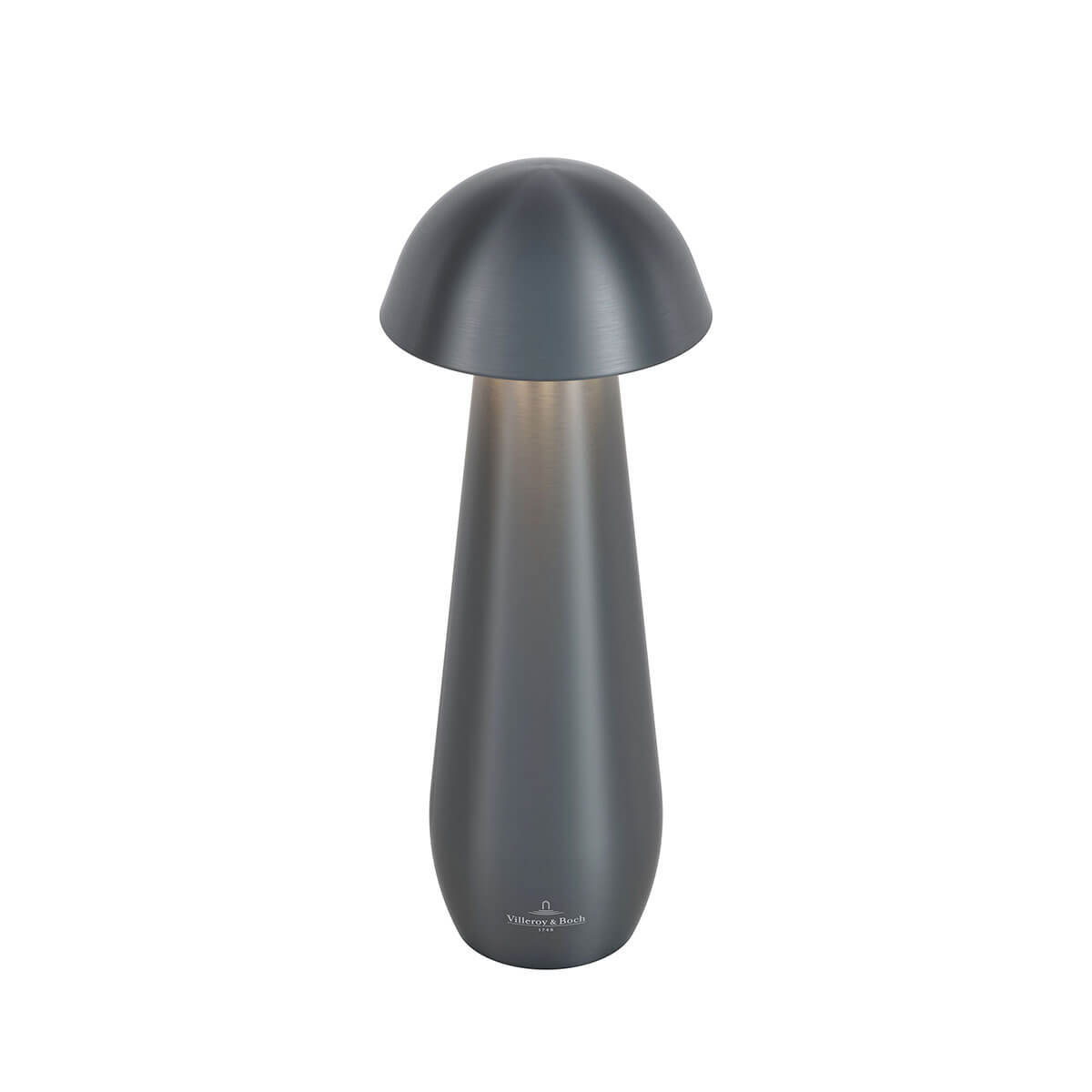 Villeroy & Boch Modena LED Akkuleuchte, Höhe: 21 cm, graphit gebürstet