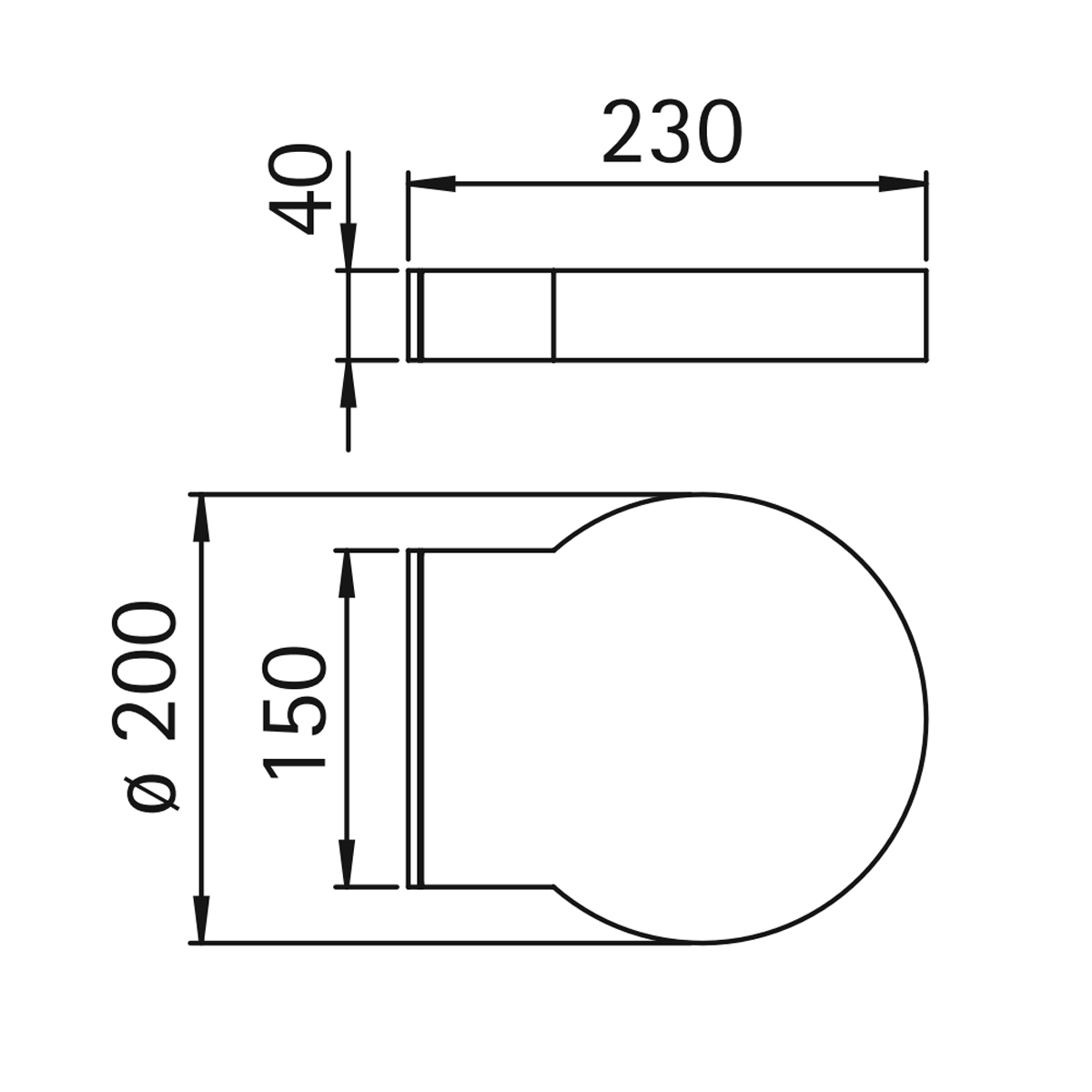 Albert Leuchten 0290 Außenwandleuchte