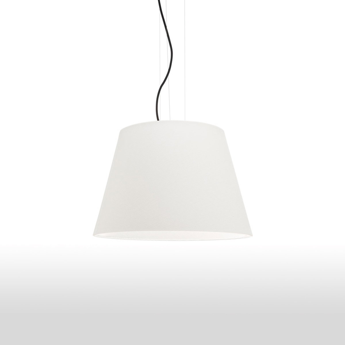 Artemide Tolomeo Paralume Outdoor LED Sospensione, Schirm: weiß