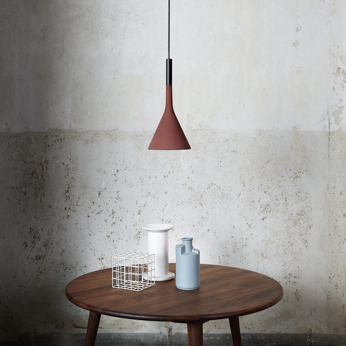 Foscarini Aplomb Sospensione, rosso (rot)