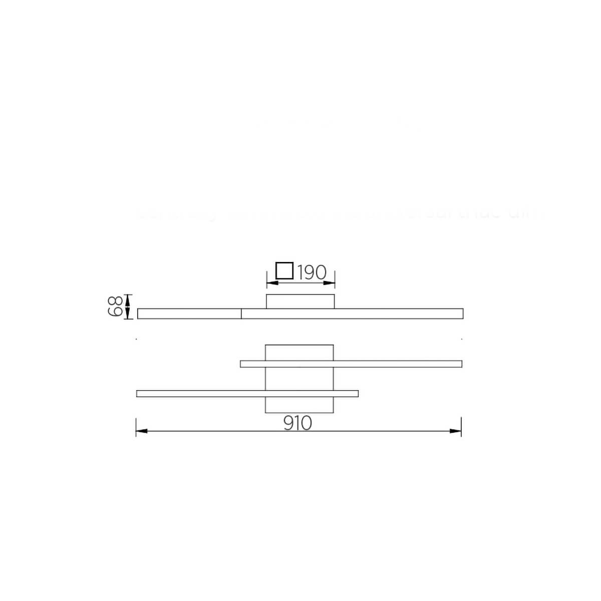 Nuri-2 LED Deckenleuchte