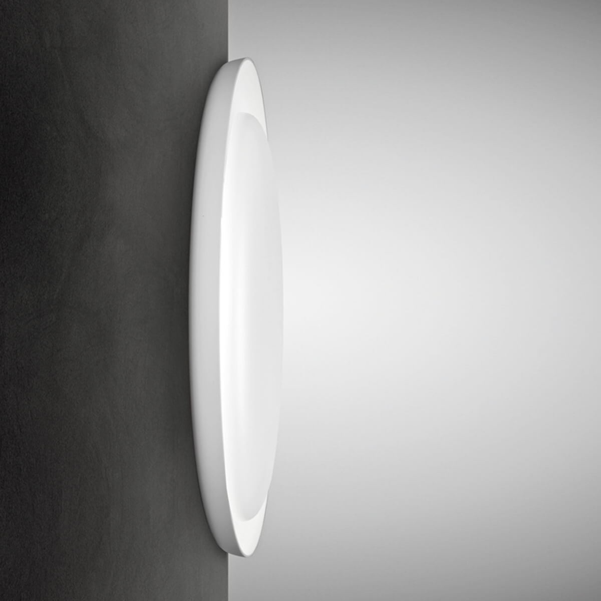 Foscarini Bahia Mini LED Parete / Soffitto, bianco (weiß)