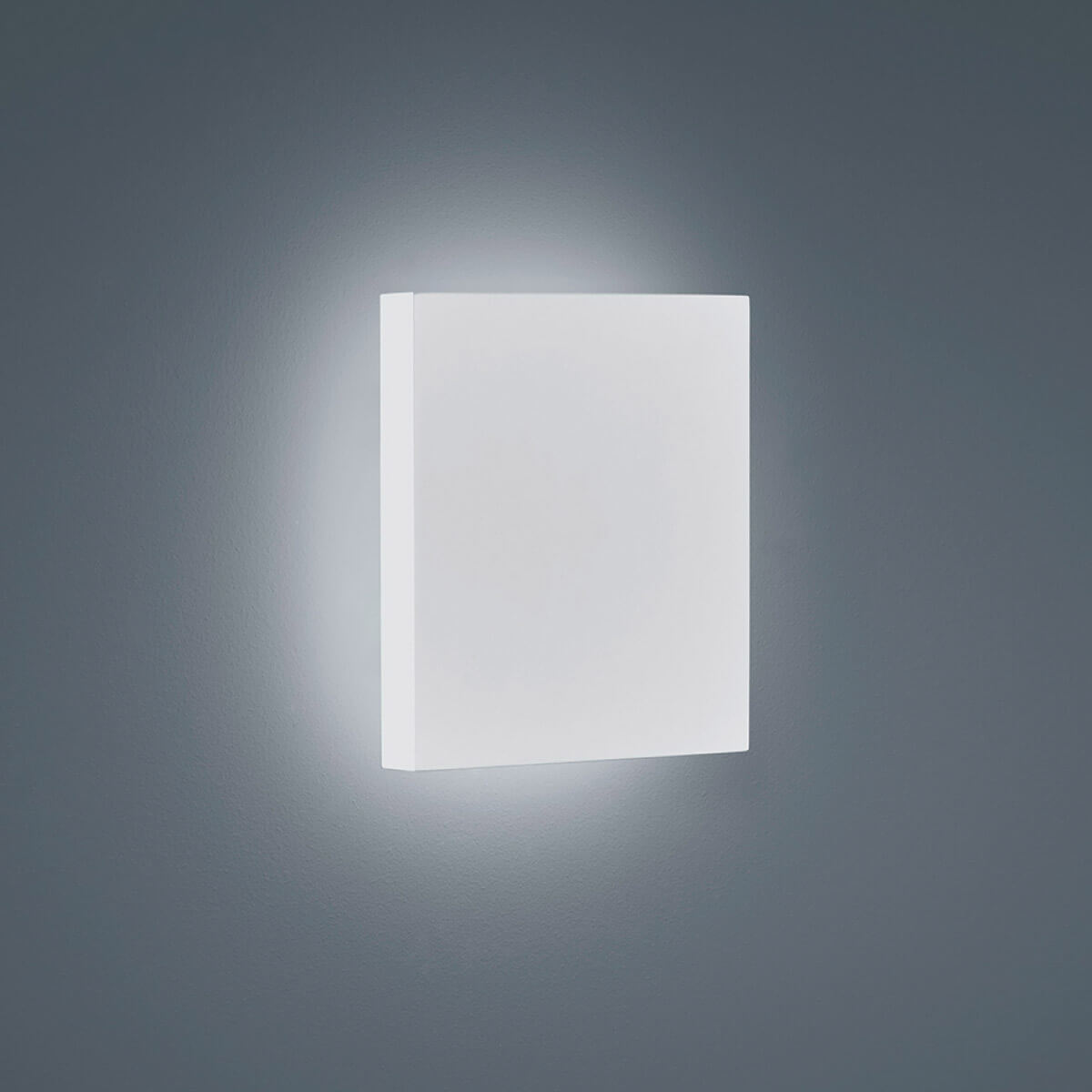 Helestra Air LED Außenwandleuchte, weiß matt