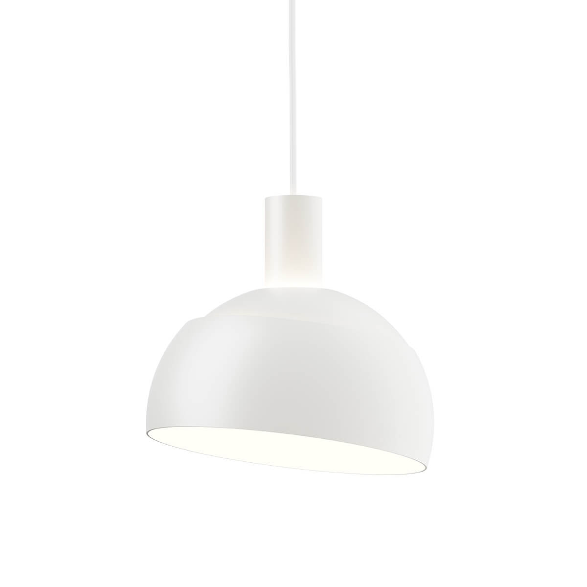 Louis Poulsen FJ Elements Pendelleuchte, weiß matt