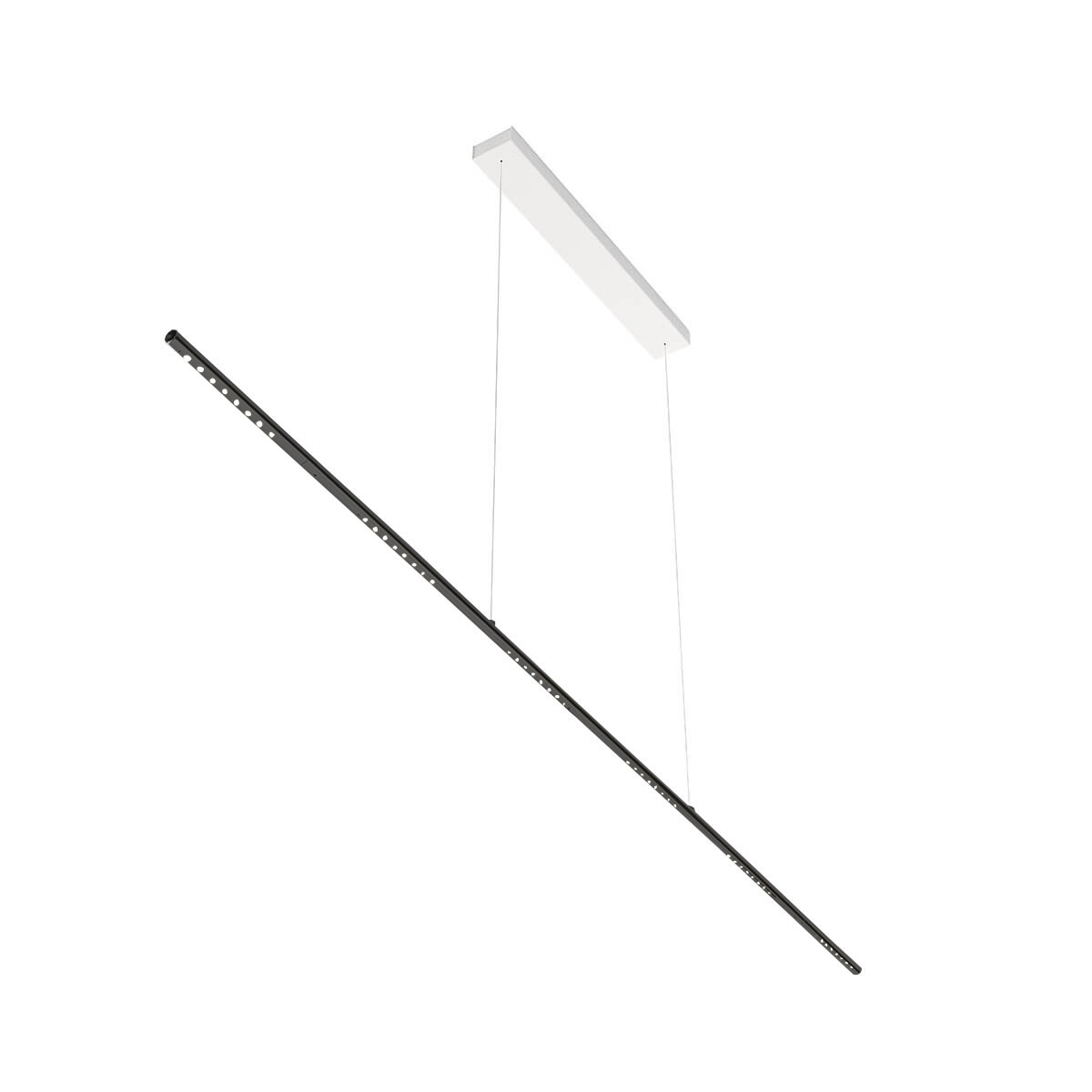 Tecnolumen Lum 195 LED Pendelleuchte, schwarz