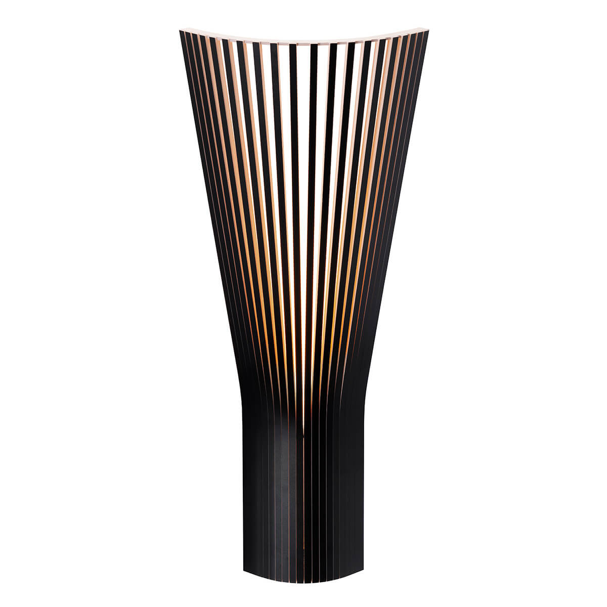 Secto Design Secto 4236 Eck-Wandleuchte, schwarz laminiert