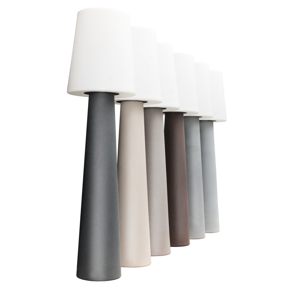 8 seasons design No. 1 RGB LED Stehleuchte, 160 cm, Fabvielfalt