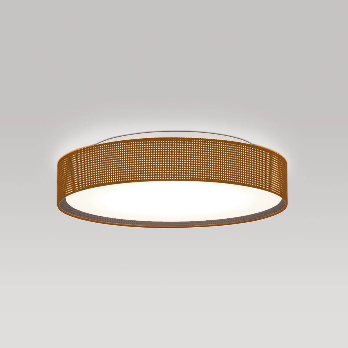 outside: copper / inside: black