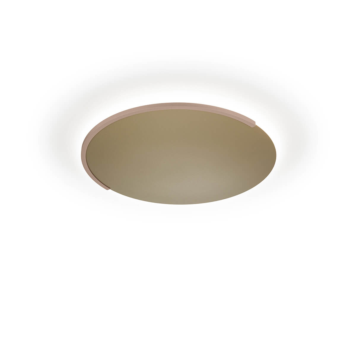 Knapstein Astra-40 LED Wand- / Deckenleuchte, Bronze metallic / sand metallic