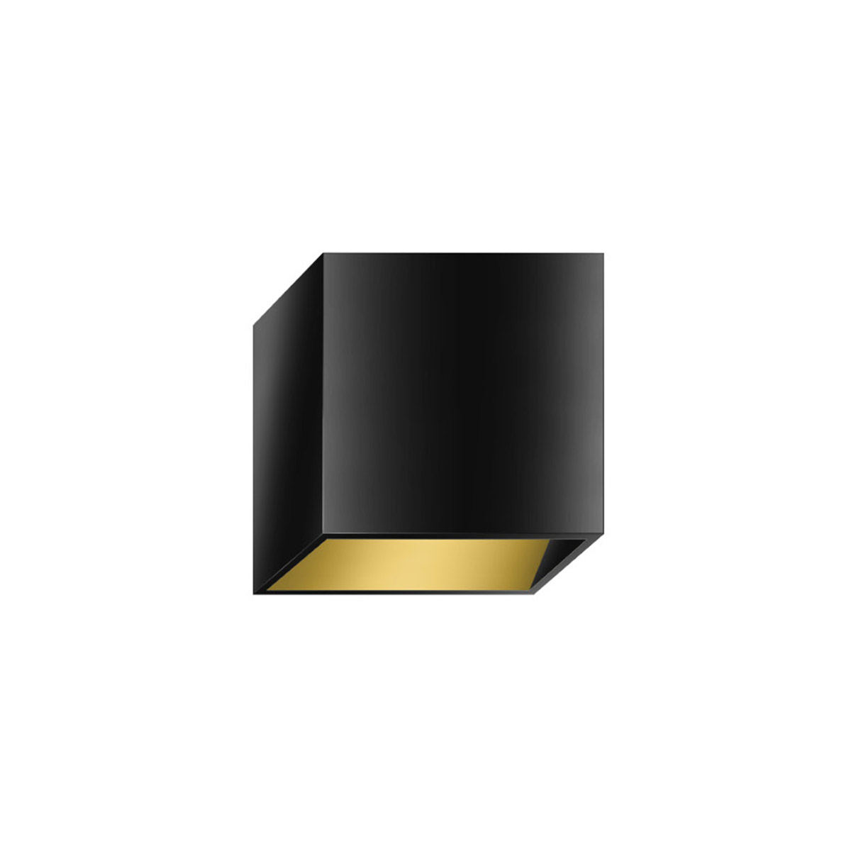 Bruck Cranny LED W Wandleuchte, schwarz / Gold