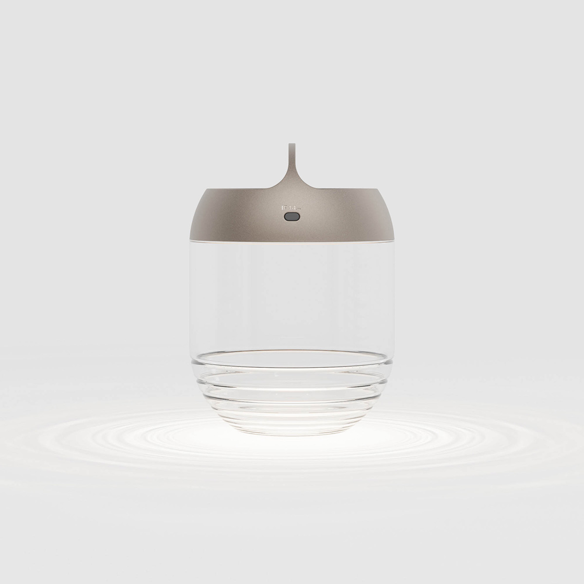 IP44.DE Aqu M LED Solar- / Akkuleuchte, bright bronze (Bronze)