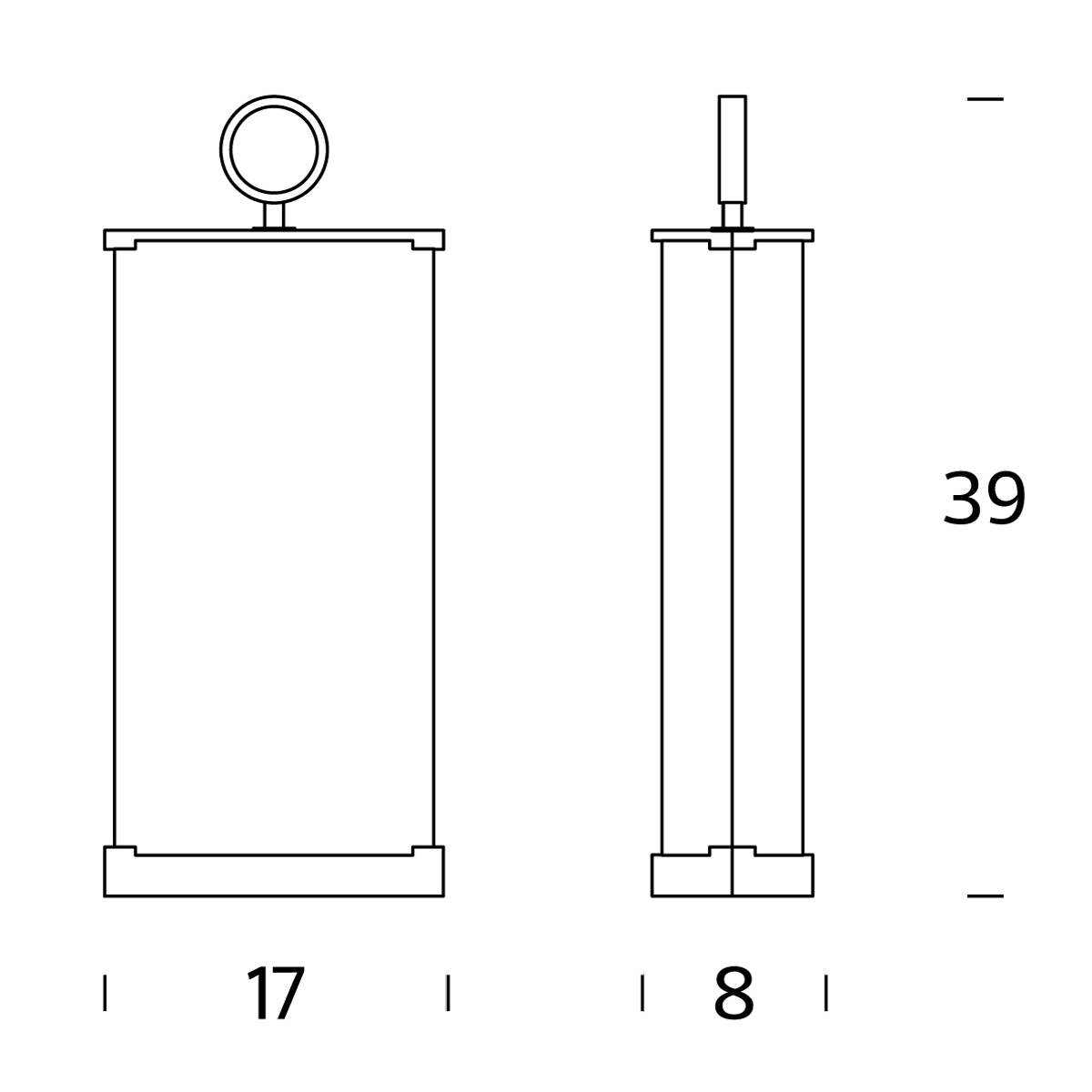 Fontana Arte Pirellina Tischleuchte