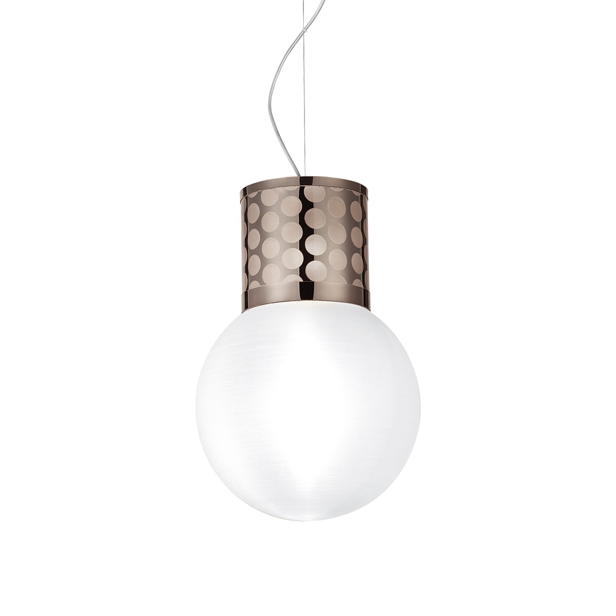 Slamp Atmosfera Suspension, pewter (zinnfarben)