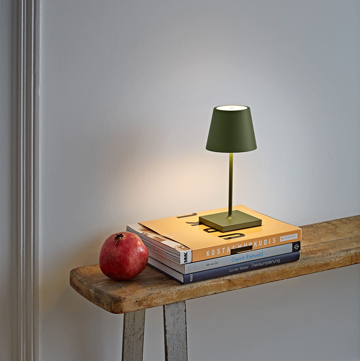 Sigor Nuindie mini LED Akkuleuchte, Flex-Mood, tannengrün