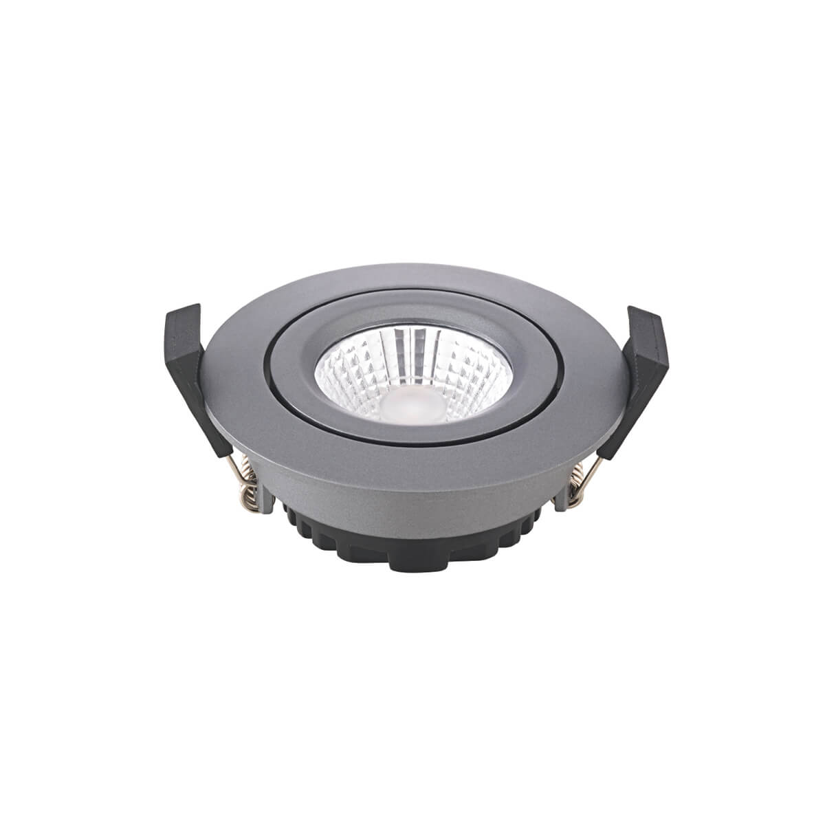 Sigor 6W Diled LED Downlight Einbauleuchte, anthrazit