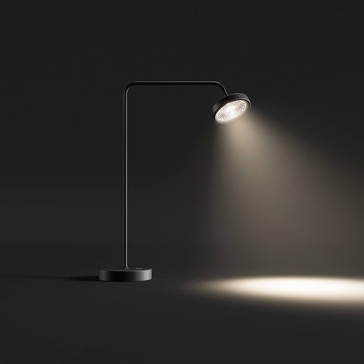 Sigor Nivo LED Tischleuchte, mattschwarz