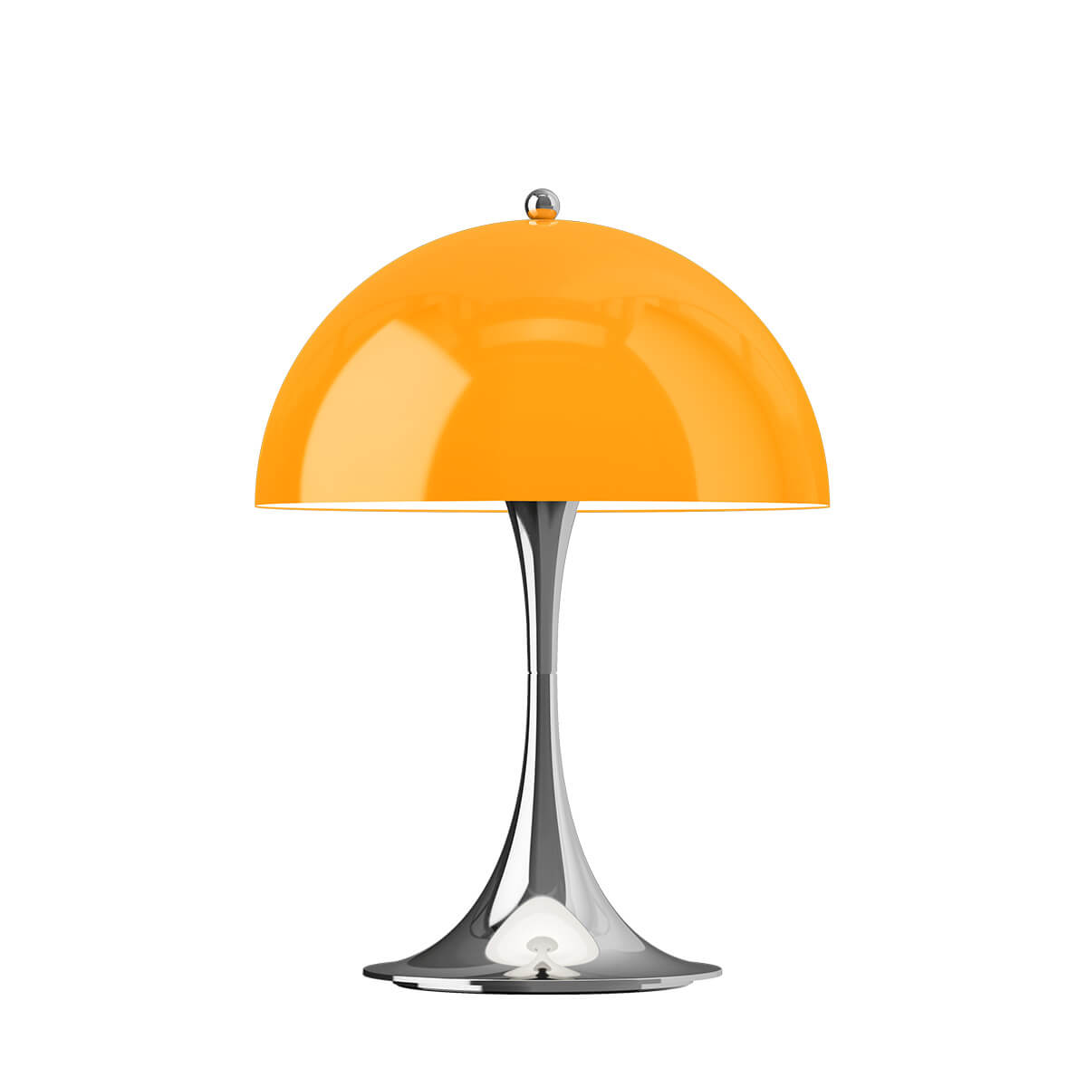 Louis Poulsen Panthella 250 Portable LED Akkuleuchte The Originals opal orange / Chrom