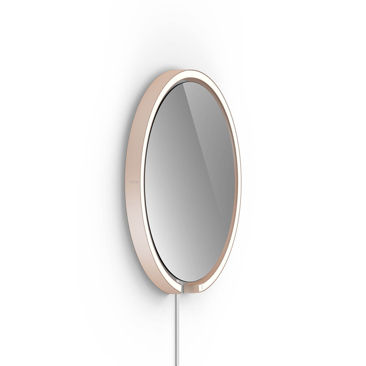 Occhio Mito sfera corda 40 wide Wand- / Spiegelleuchte, Spiegel getönt, gold matt