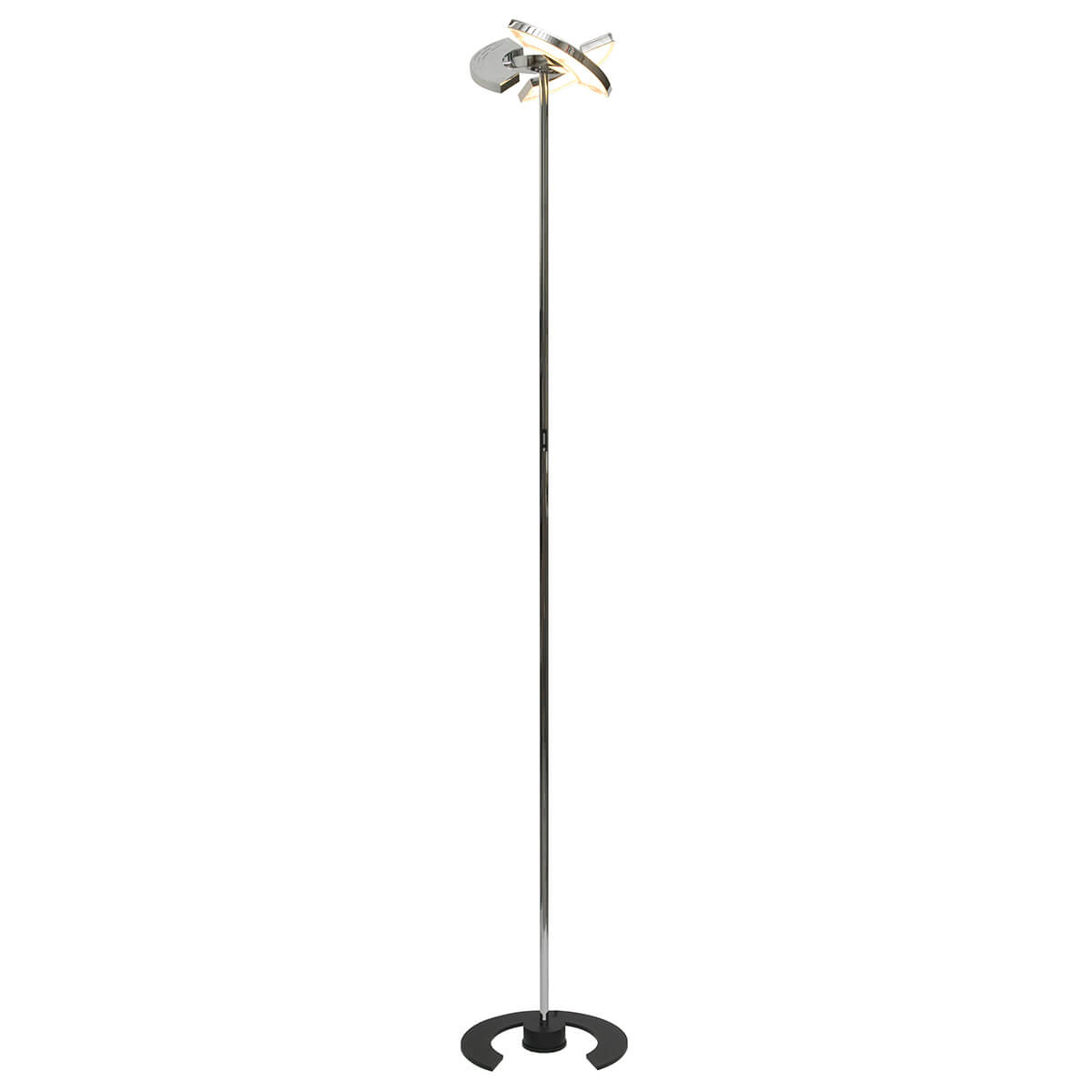 Oligo Trinity LED Stehleuchte, Chrom