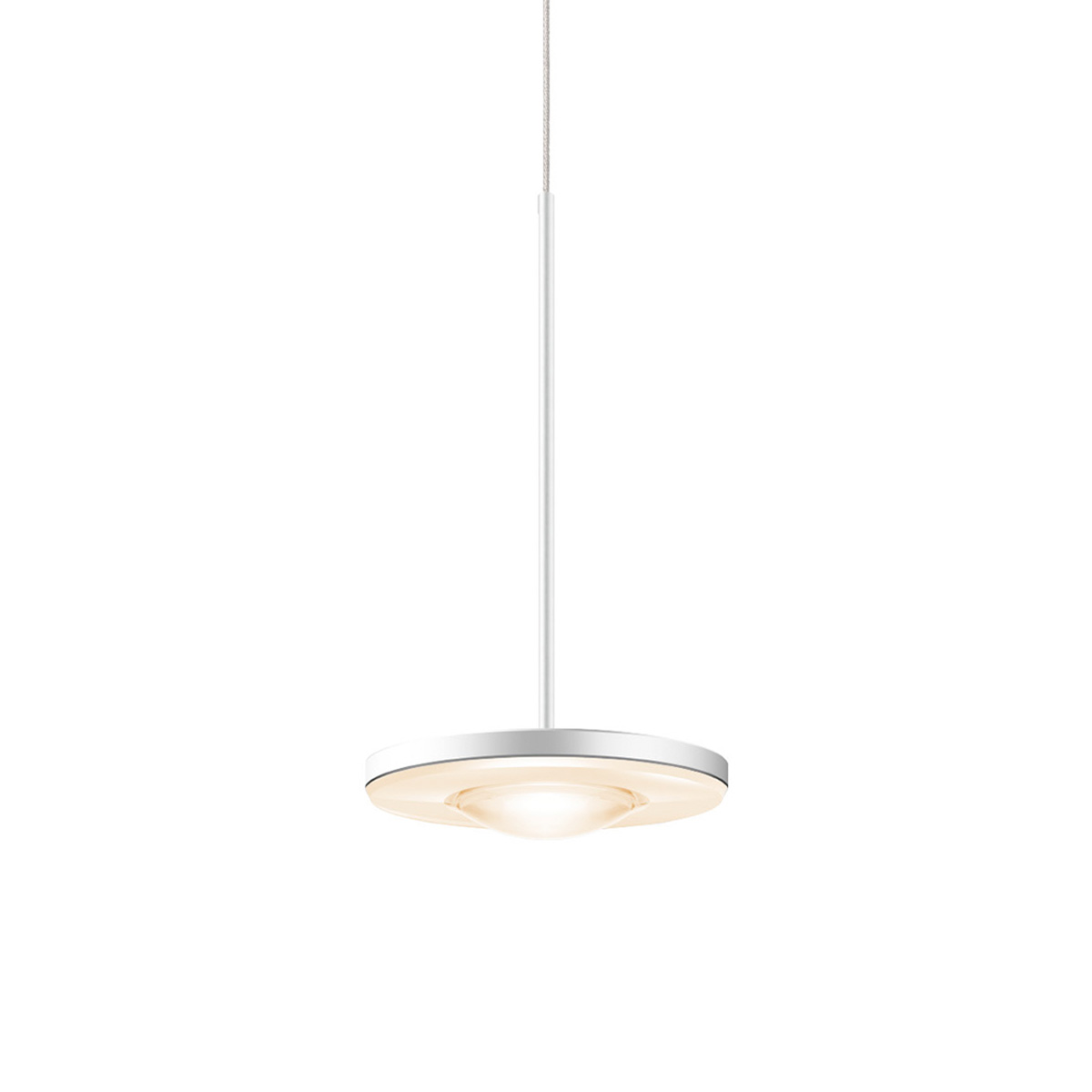 Bruck All-In Euclid LED Pendelleuchte, weiß