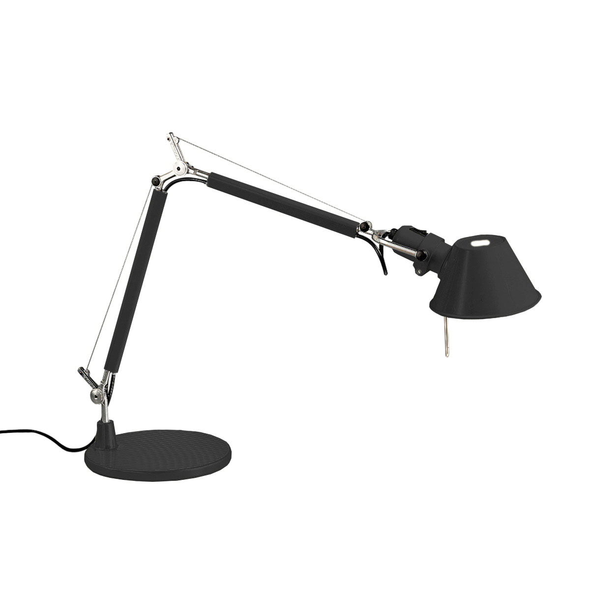 Artemide Design Tolomeo Mini Tavolo, schwarz