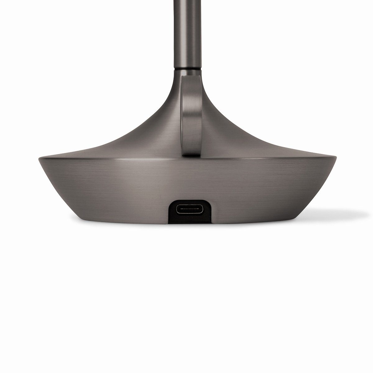Graypants Wick LED Akkuleuchte, graphit, USB-C-Anschluss zum Aufladen