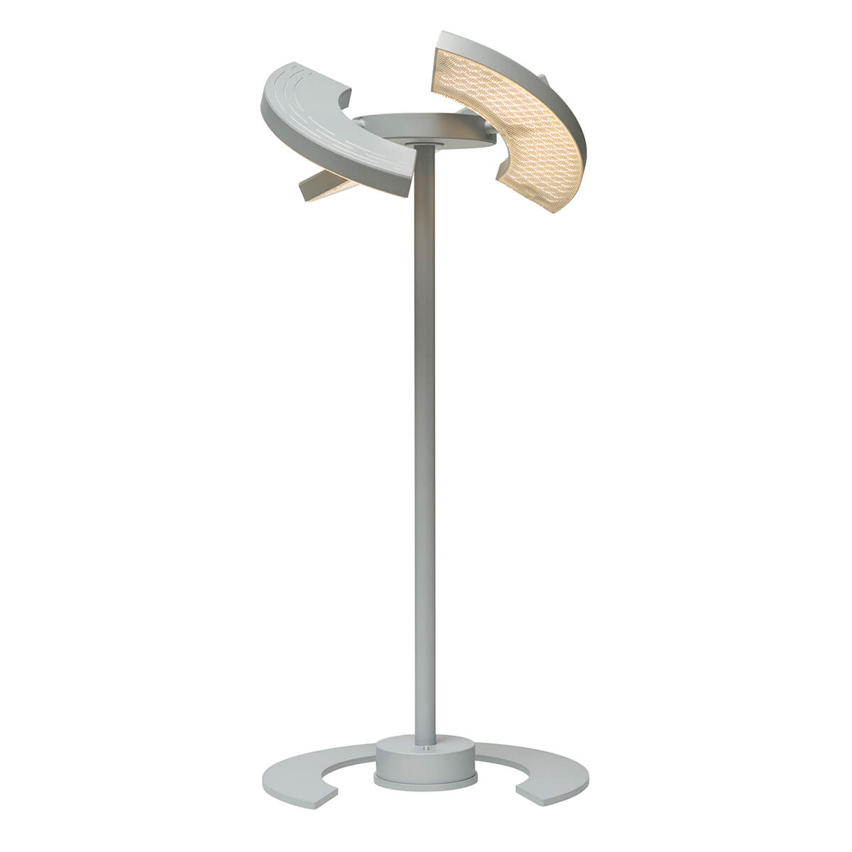 Oligo Trinity LED Tischleuchte, Chrom matt